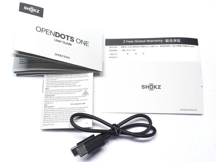 Shokz OpenDots ONE 梱包開封