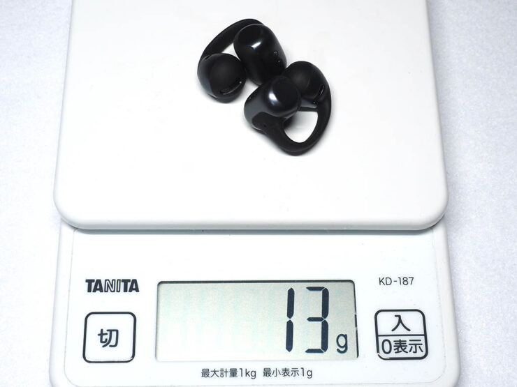 Shokz OpenDots ONE重量確認