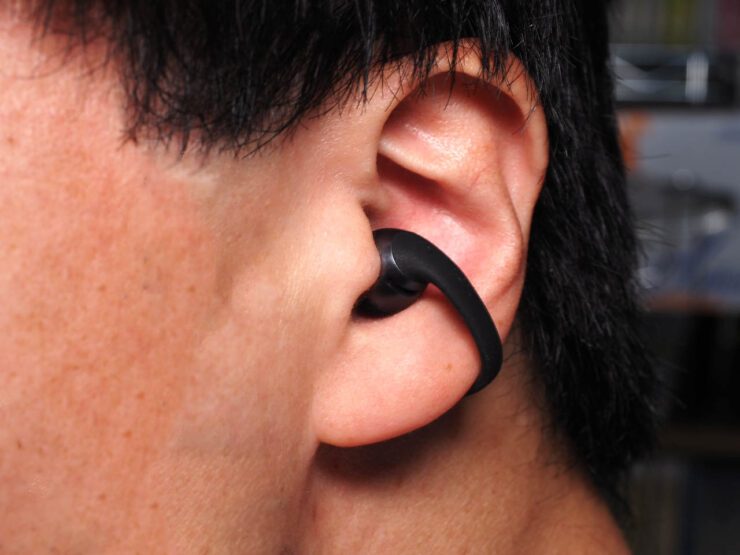 Shokz OpenDots ONEを実際に装着